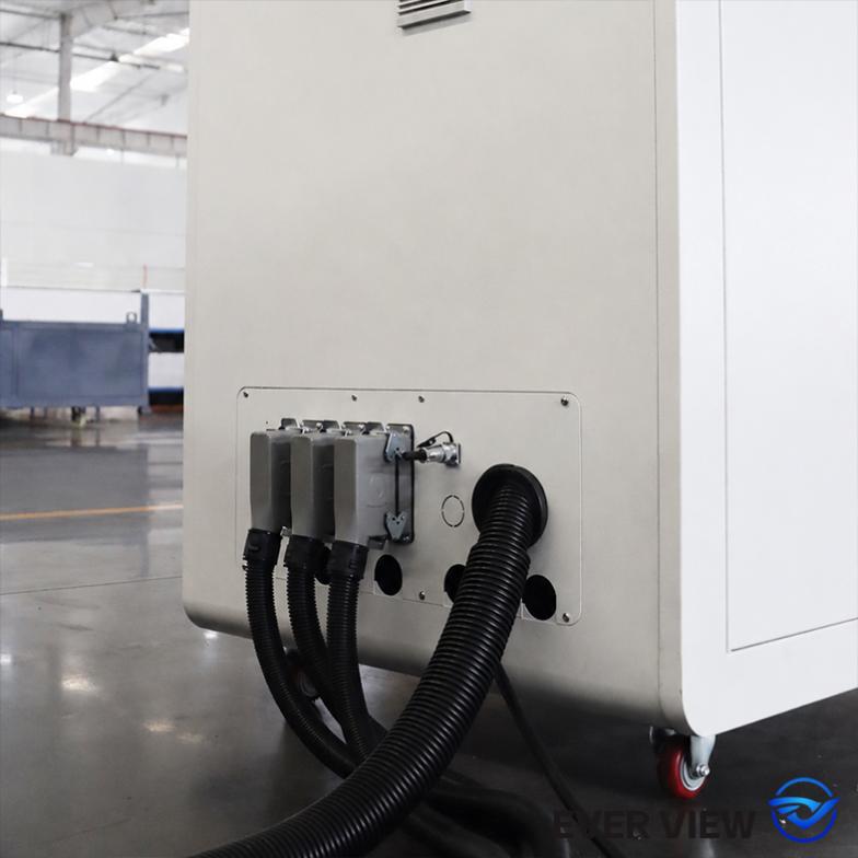 EVER VIEW lanza máquina de corte por láser con ahorro de energía: bajo consumo de energía y alta eficiencia, adaptándose a las tendencias globales de protección ambiental.